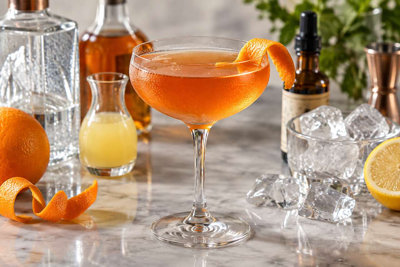 Recette du cocktail Copper Gin