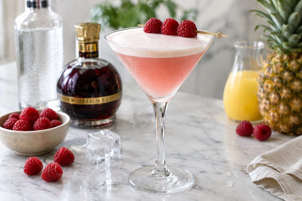 Recette du French Martini : le cocktail français incontournable