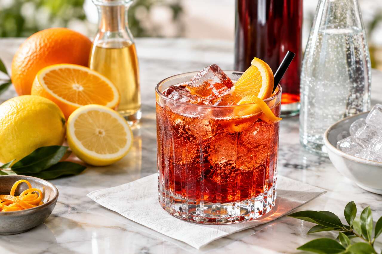 Recette du cocktail Martini Rosso Rapture