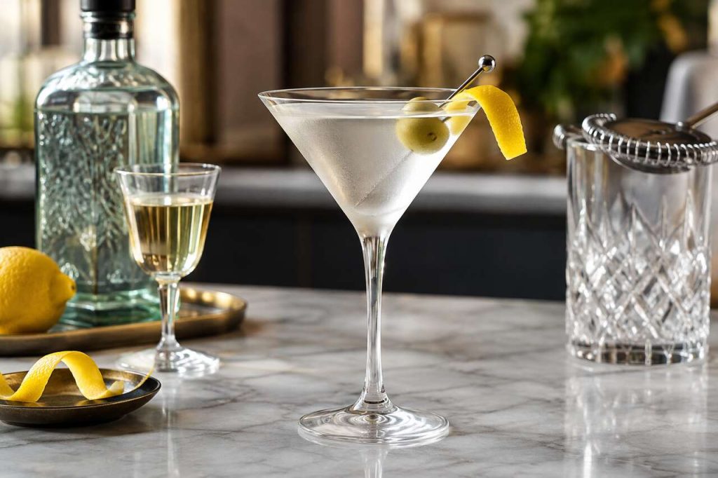 Recette du Martini perfect : le cocktail classique à maîtriser