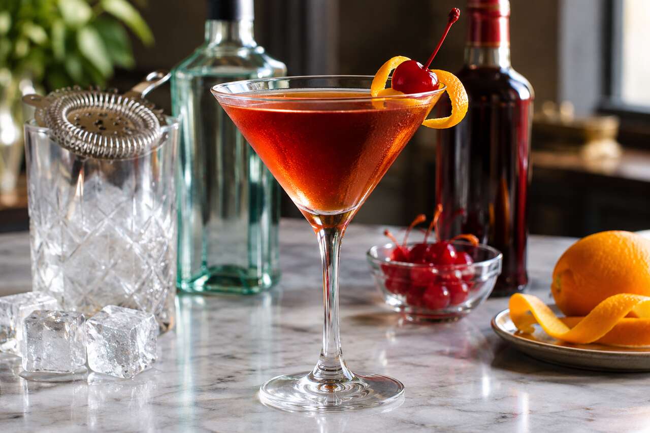 Recette du sweet martini : le cocktail doux et élégant