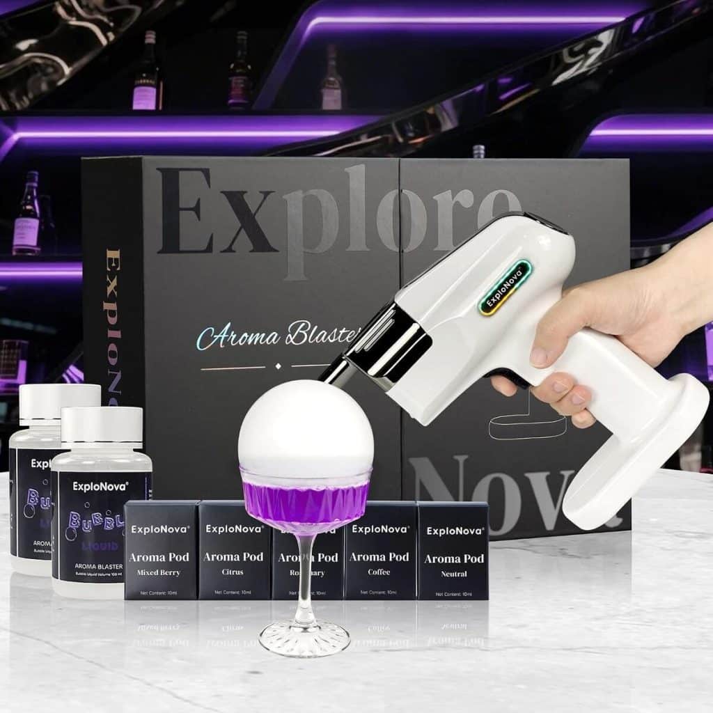 Test : capsules aromatiques Aroma Blaster pour cocktails et whisky