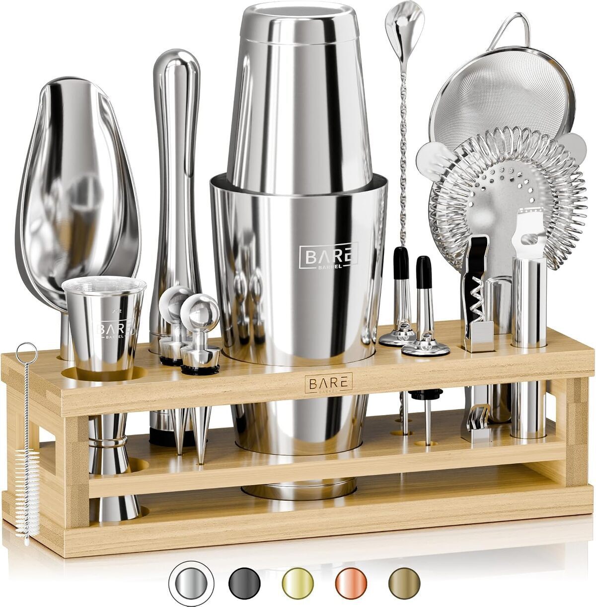 Test du kit de fabrication de cocktails Bare Barrel : ensemble barman 16 pièces